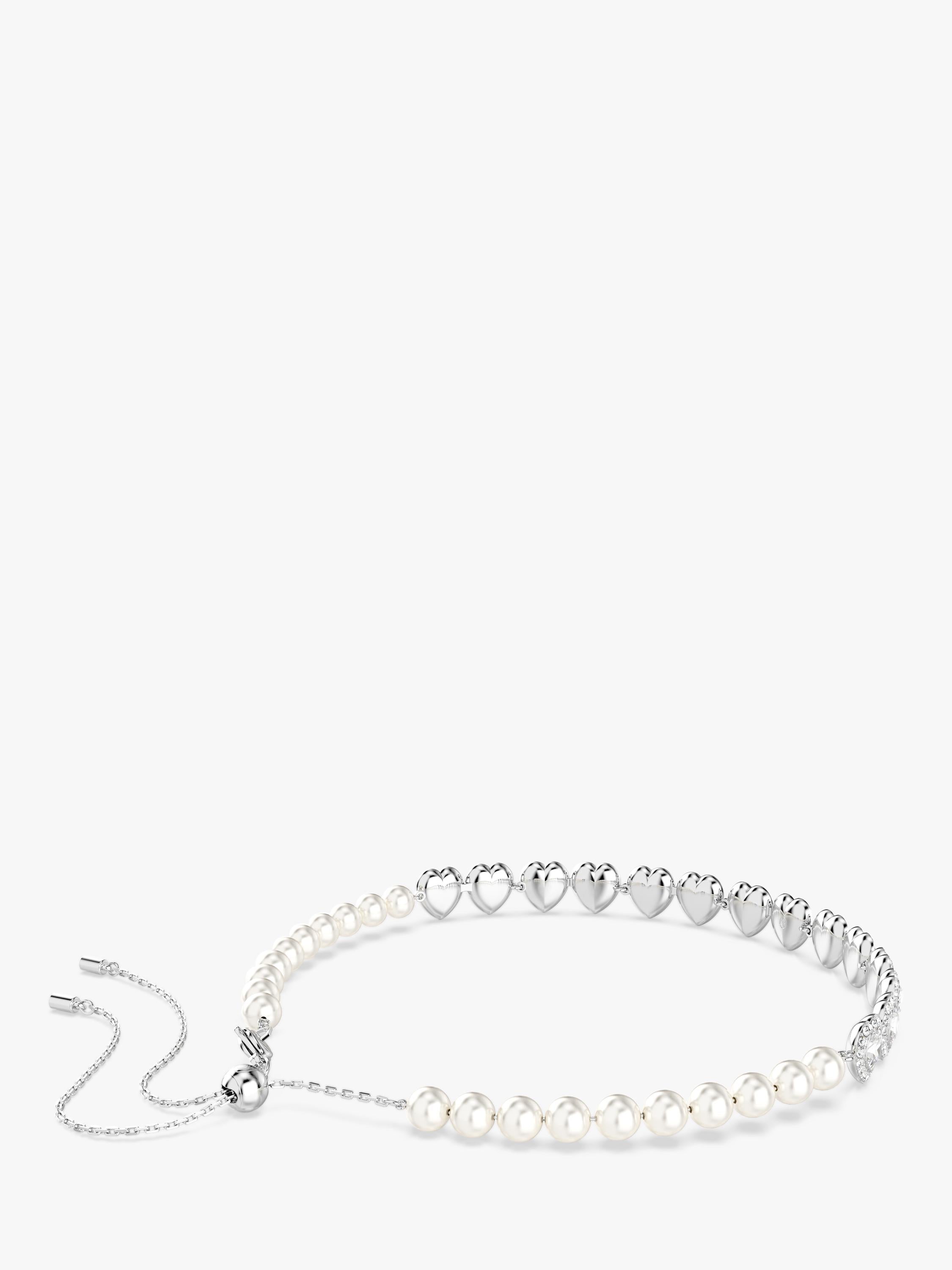 Swarovski Ariana Grande crystal heart and pearls choker necklace (British brand)