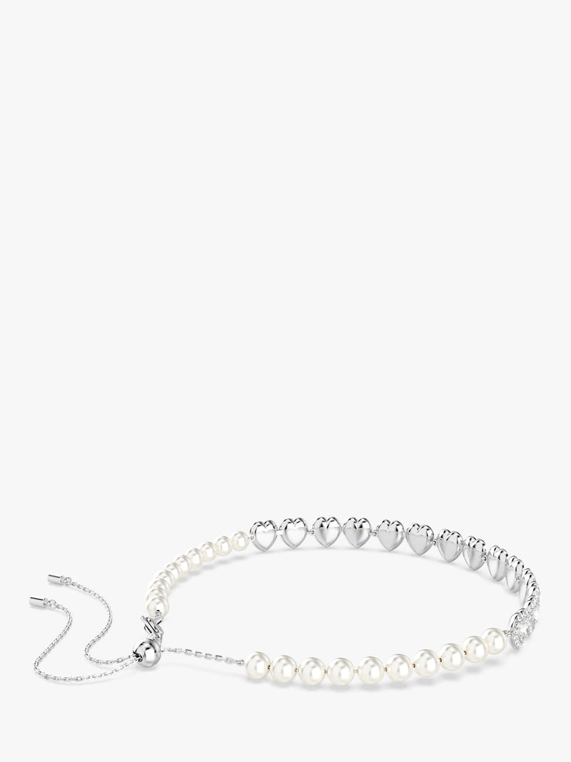 Swarovski Ariana Grande crystal heart and pearls choker necklace (British brand)