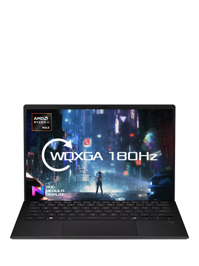 John Lewis ASUS ROG Flow Z13 Convertible Gaming Laptop, AMD Ryzen AI Max 390, 32GB RAM, 1TB SSD, 13.4 2.5K, Black- Buy online at McGrocer