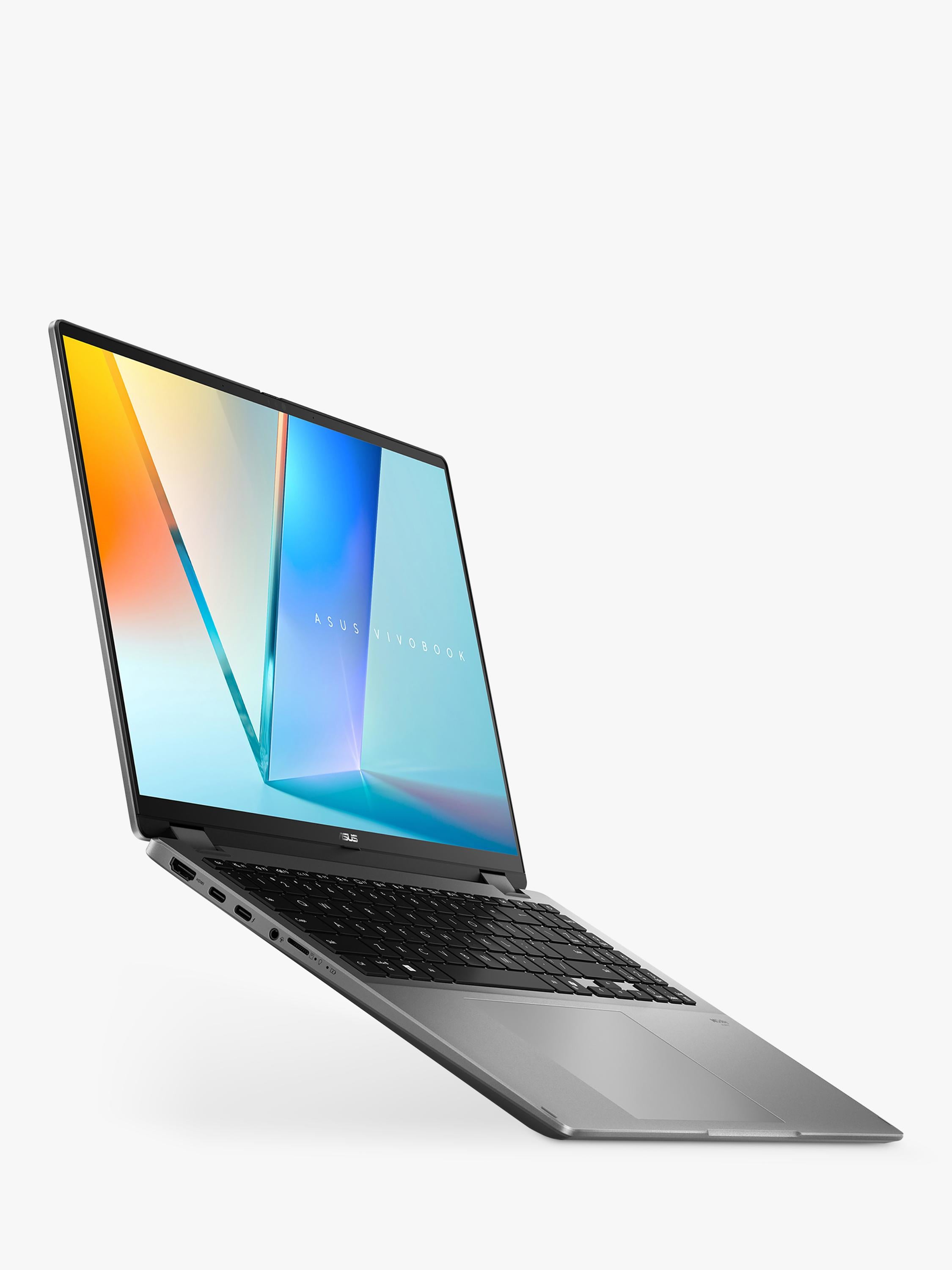 ASUS Vivobook 14 Flip convertible laptop in grey, UK version