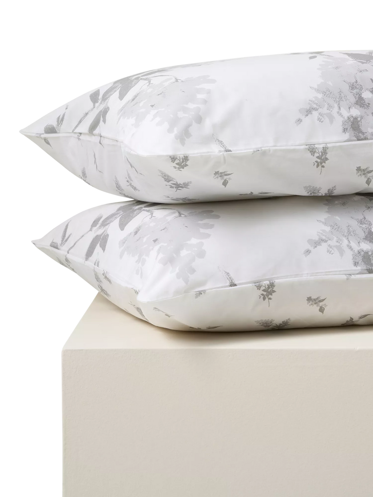 Truly Floral Cotton Pillowcase, Set of 2