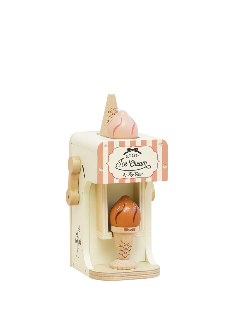 Le Toy Van wooden ice cream maker toy, imported from the UK