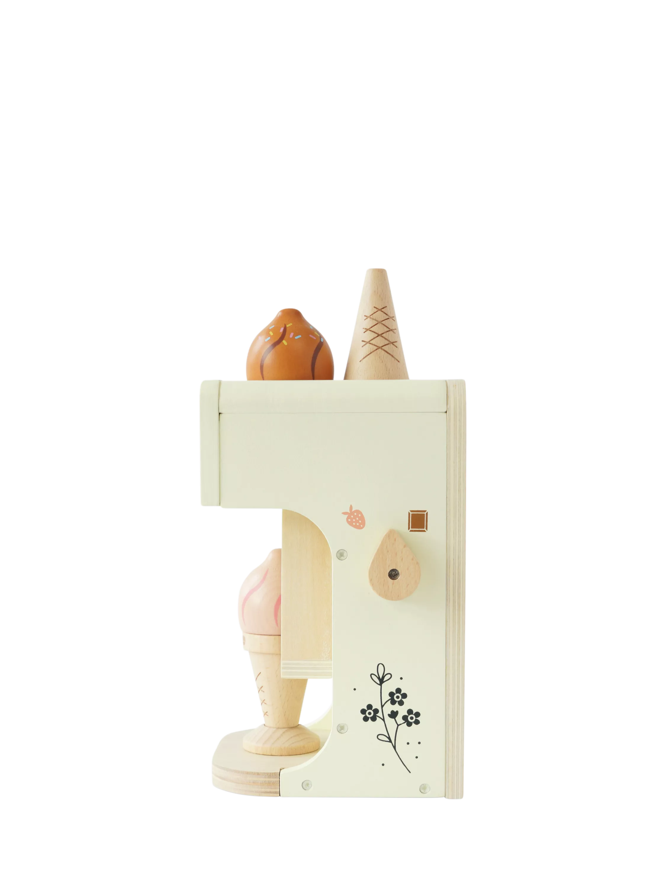 Le Toy Van wooden ice cream maker toy, imported from the UK