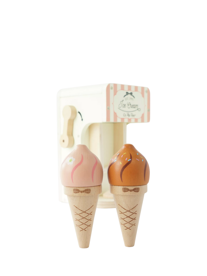 Le Toy Van wooden ice cream maker toy, imported from the UK