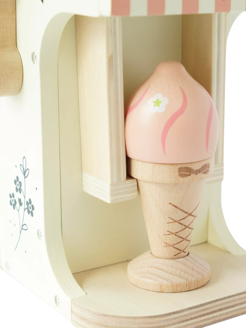 Le Toy Van wooden ice cream maker toy, imported from the UK