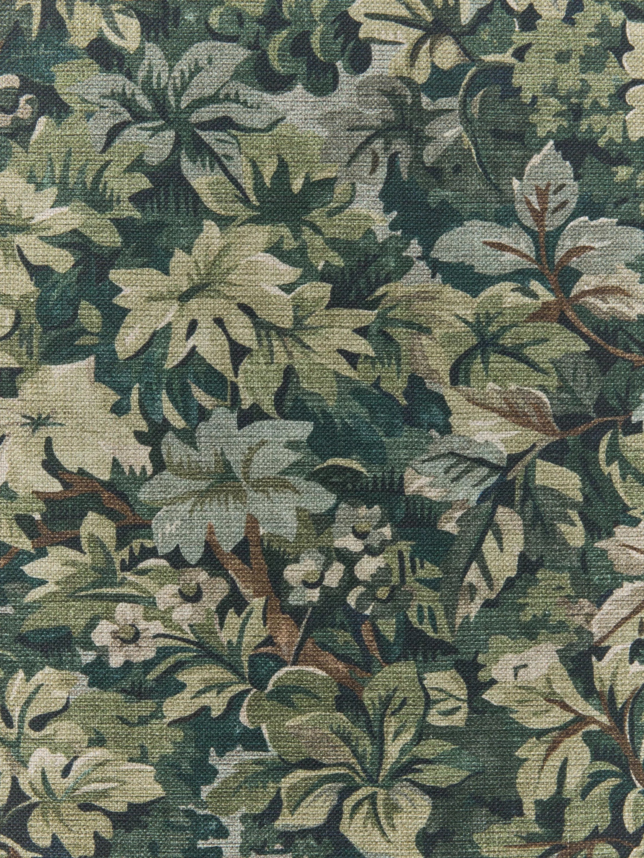 John Lewis Giardino khaki woven fabric - British product