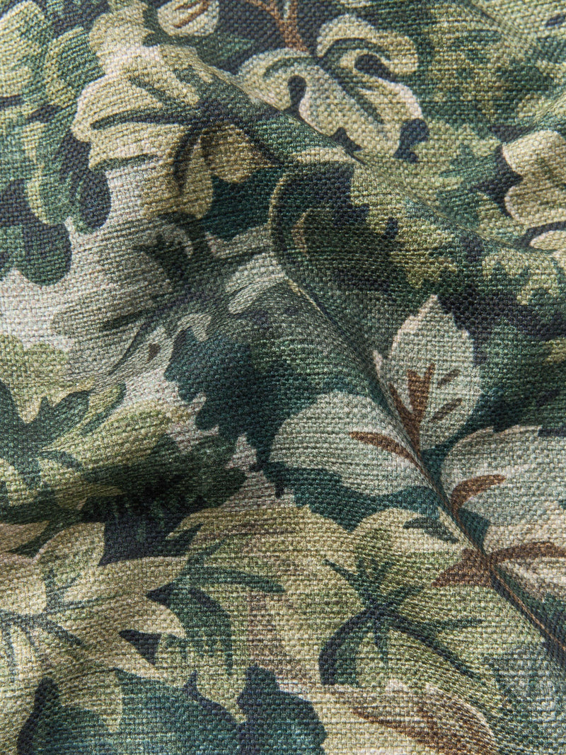 John Lewis Giardino khaki woven fabric - British product