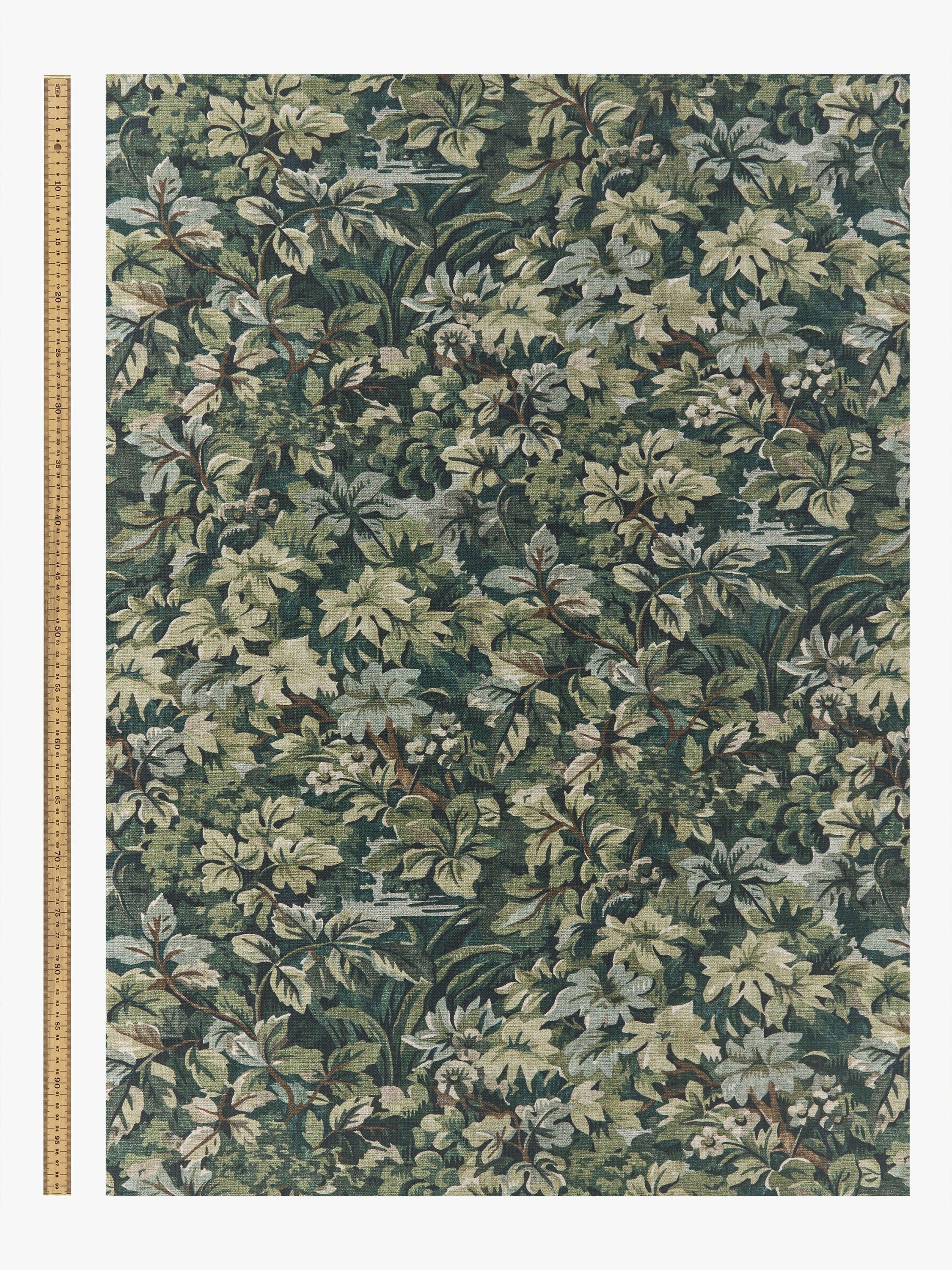 John Lewis Giardino khaki woven fabric - British product