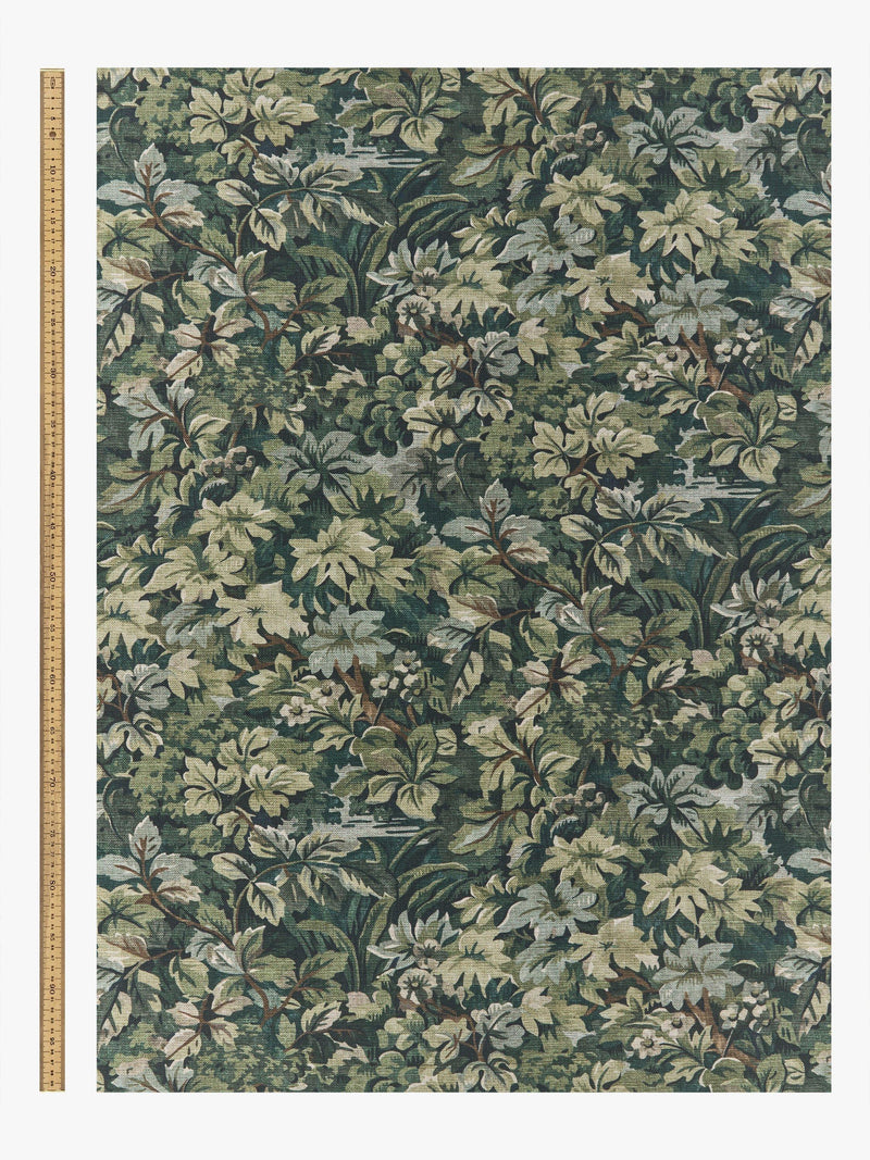 John Lewis Giardino khaki woven fabric - British product