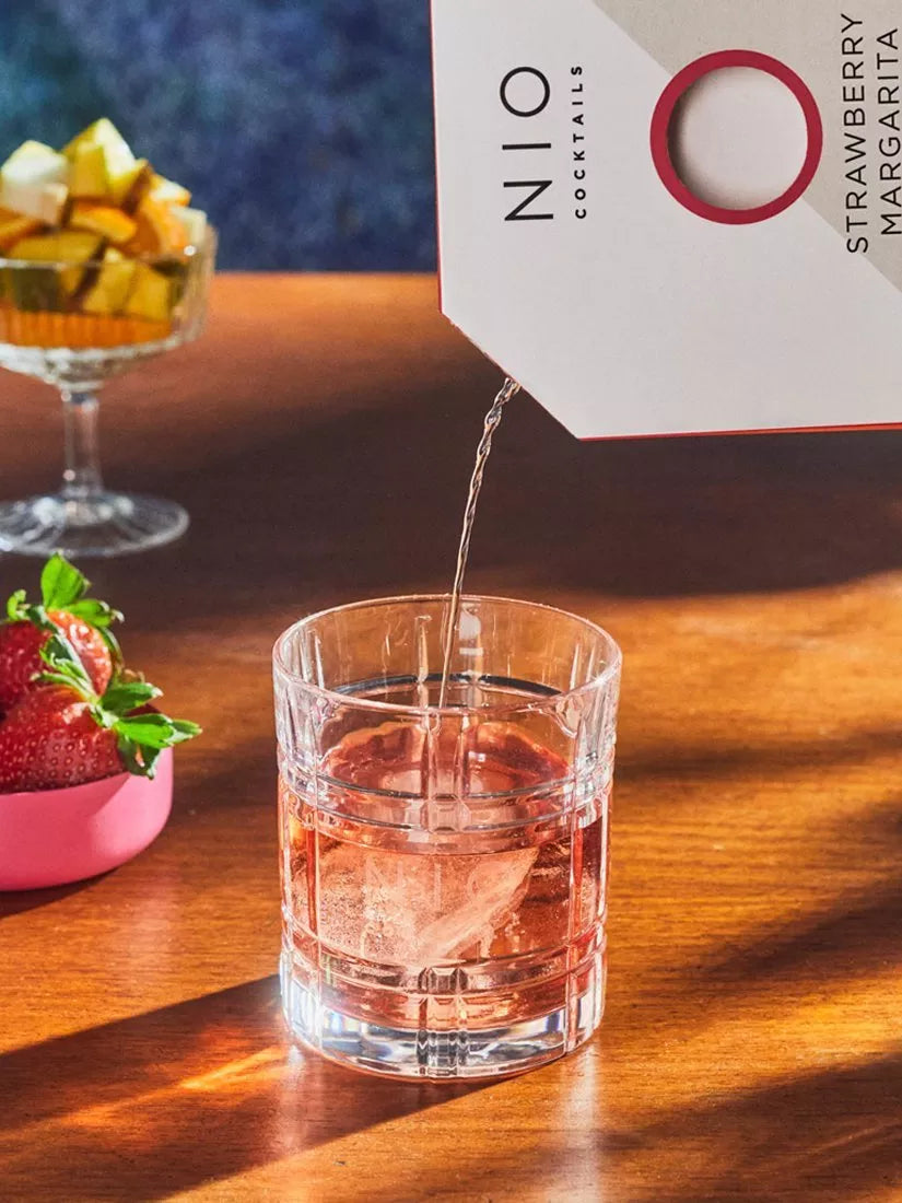 NIO Cocktails Strawberry Margarita cocktail 100ml, imported from the UK
