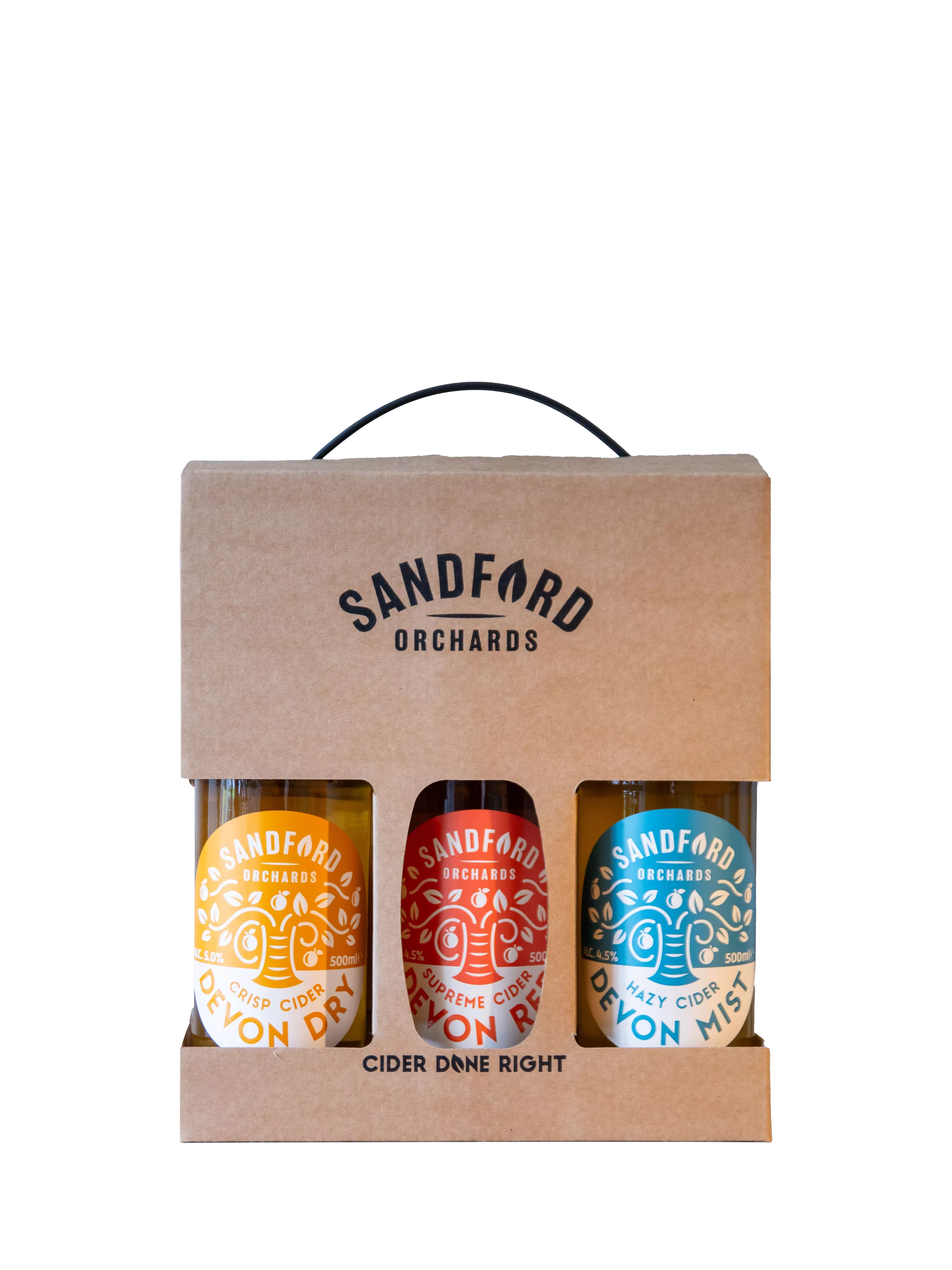Sandford Orchards Session Cider Gift Pack 3x500ml (British brand)