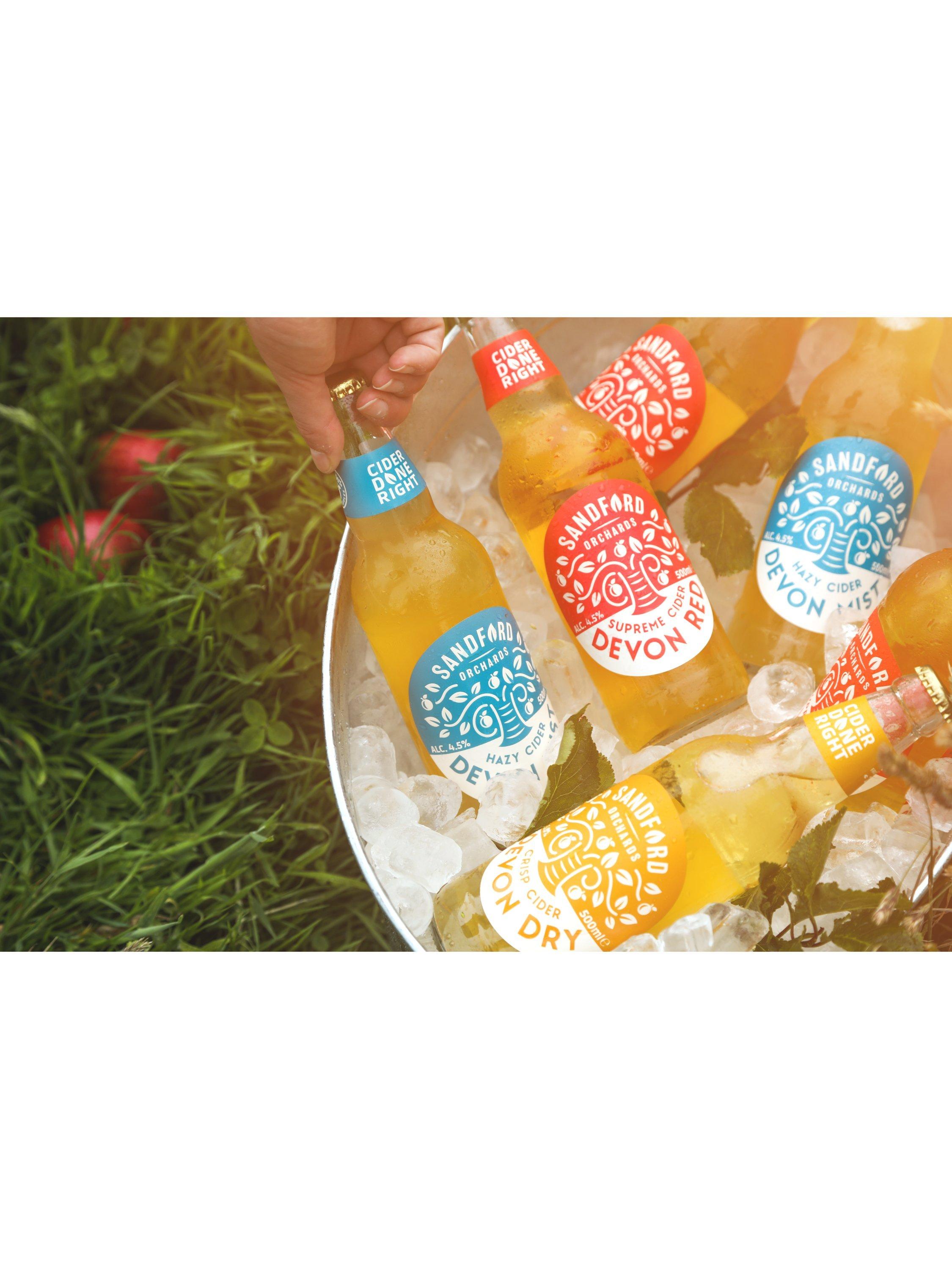 Sandford Orchards Session Cider Gift Pack 3x500ml (British brand)
