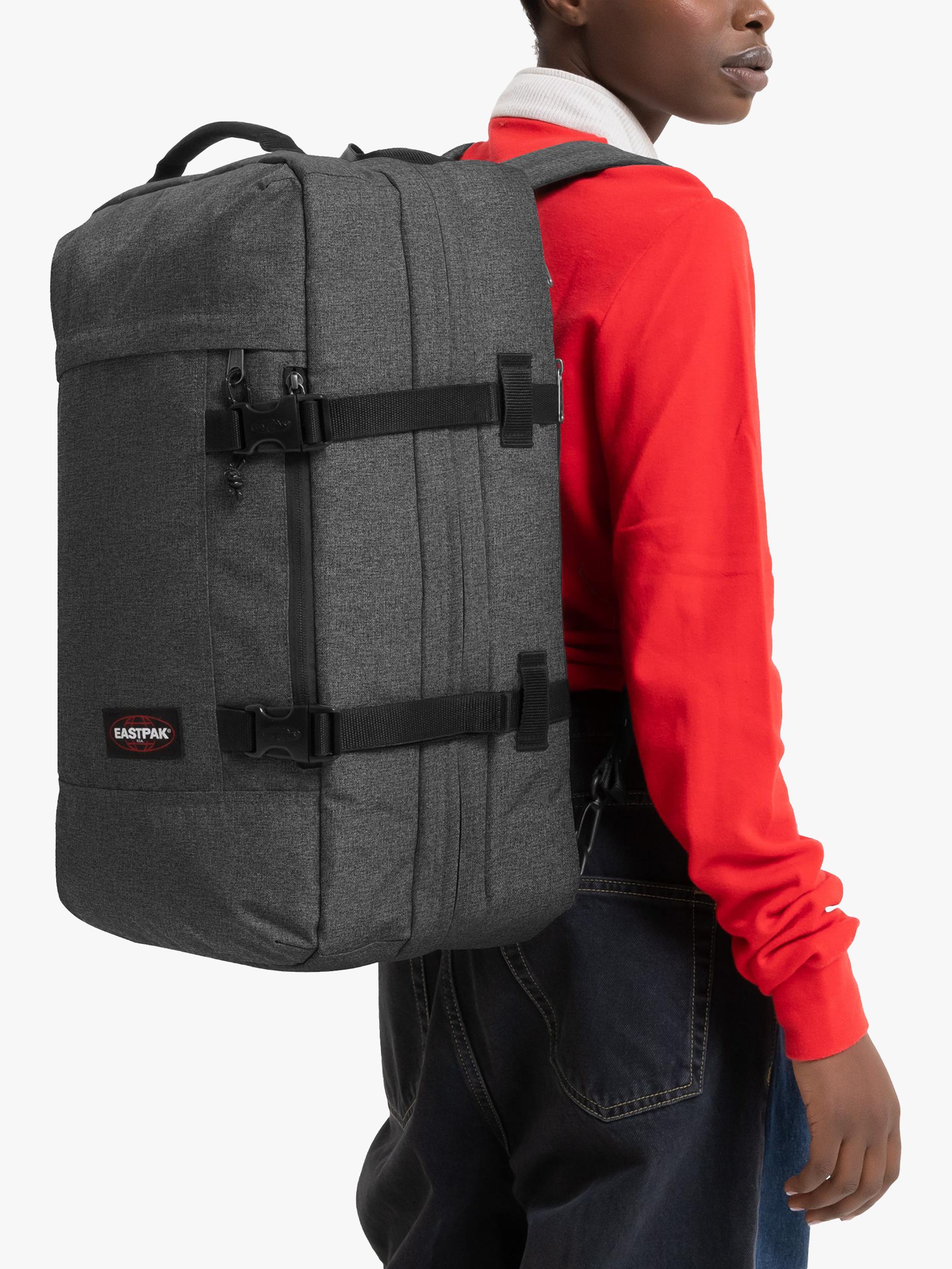 Eastpak Travelpack cabin backpack Black Denim 42L - British product