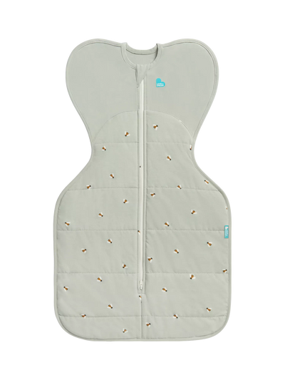 John Lewis Love to Dream Swaddle Up Baby Sleeping Bag, 2.5 Tog, Bee's Olive- Buy online at McGrocer