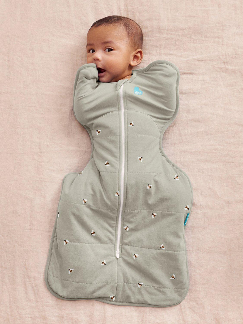Love to Dream baby sleeping bag Bee's Olive 2.5 Tog (British brand)