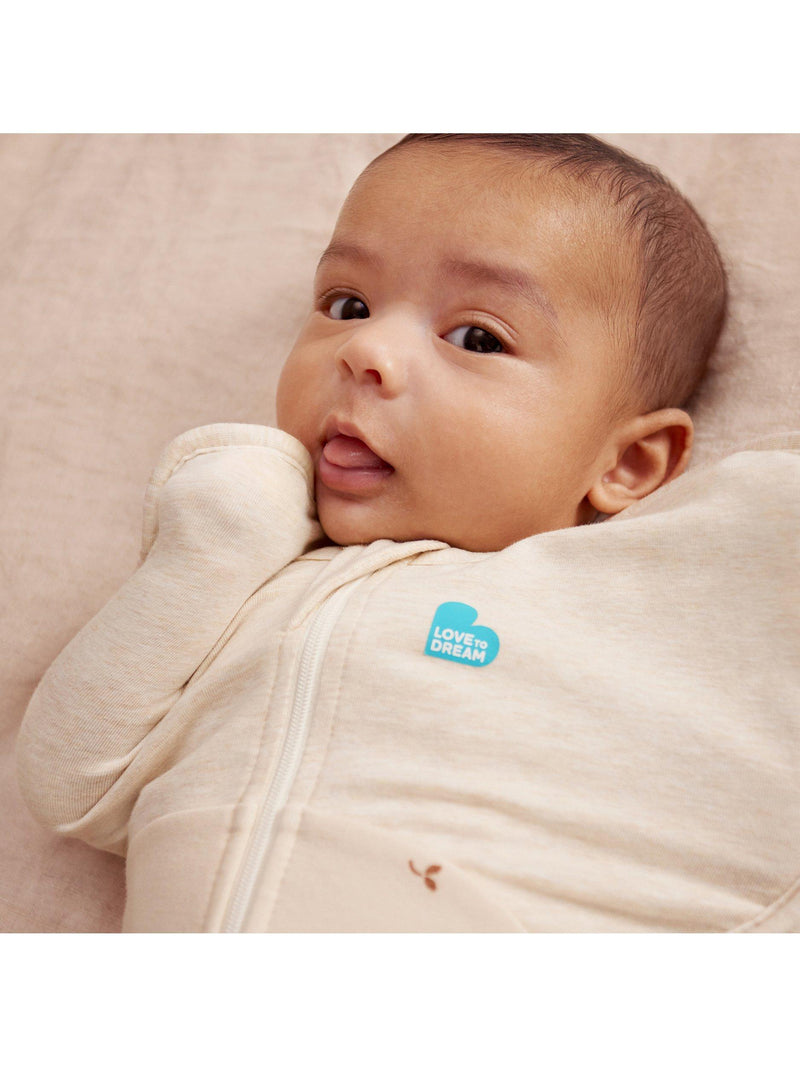 Love to Dream baby sleeping bag Swaddle Up 1.5 tog oatmeal, imported from the UK