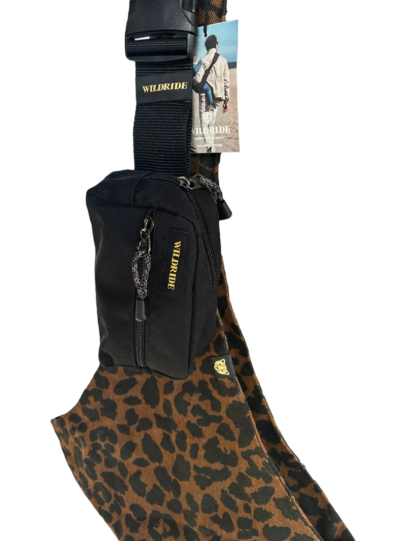 Wildride black slider bag for baby carrier - British product