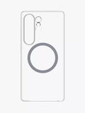 Samsung clear case Galaxy S25 Ultra with internal magnet (British brand)
