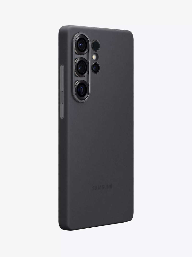 Samsung Galaxy S25 Ultra silicone case black, imported from the UK