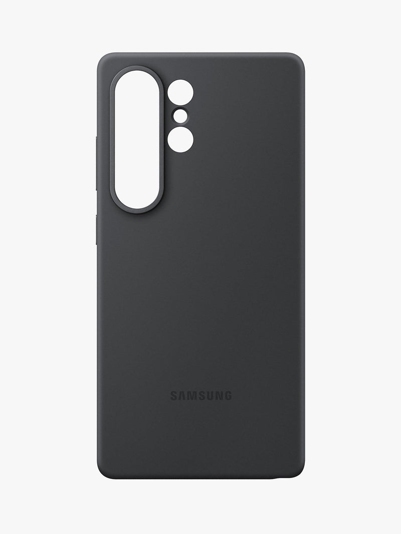Samsung Galaxy S25 Ultra silicone case black, imported from the UK