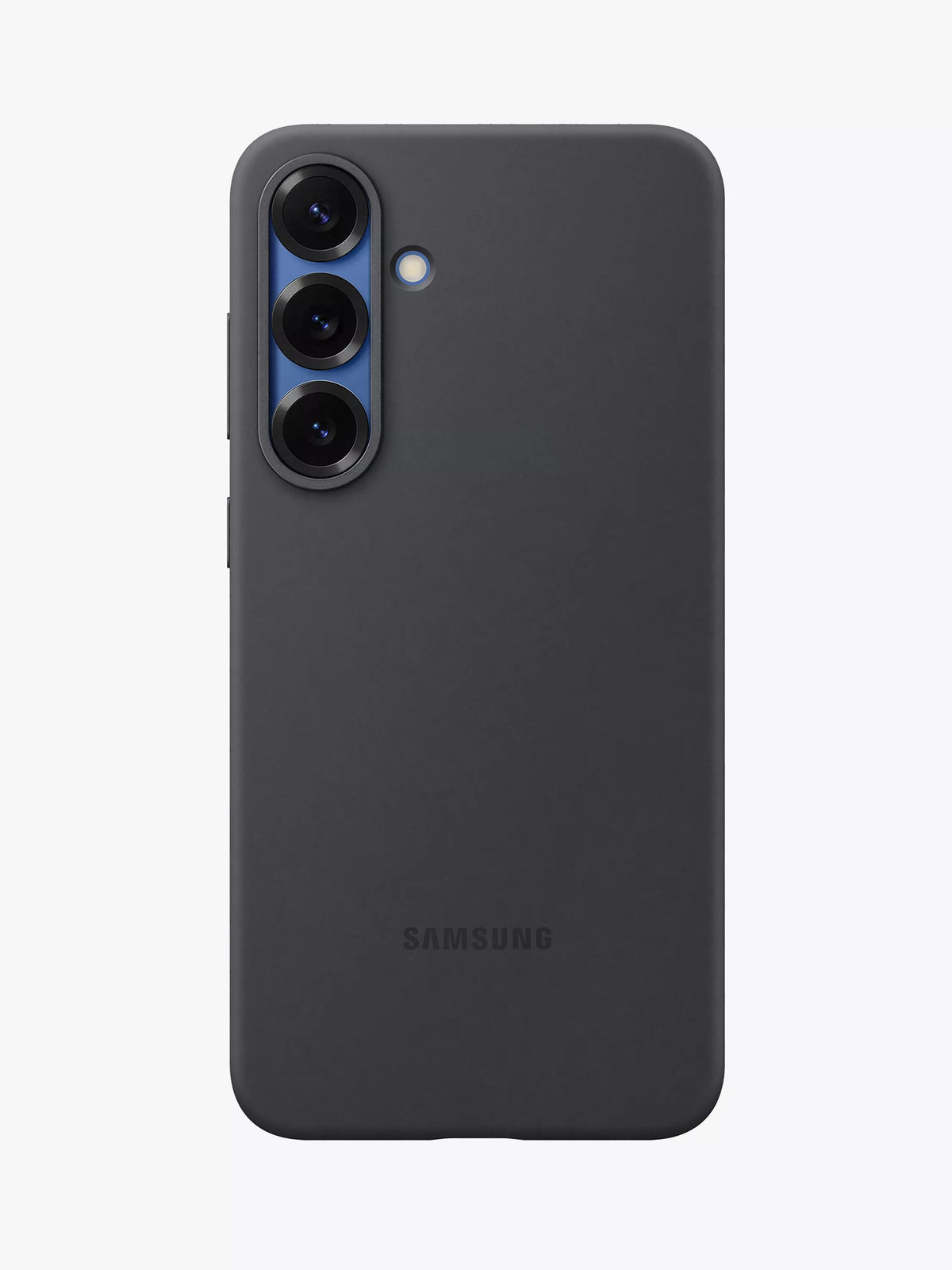 Samsung Galaxy S25+ silicone case in black, UK version
