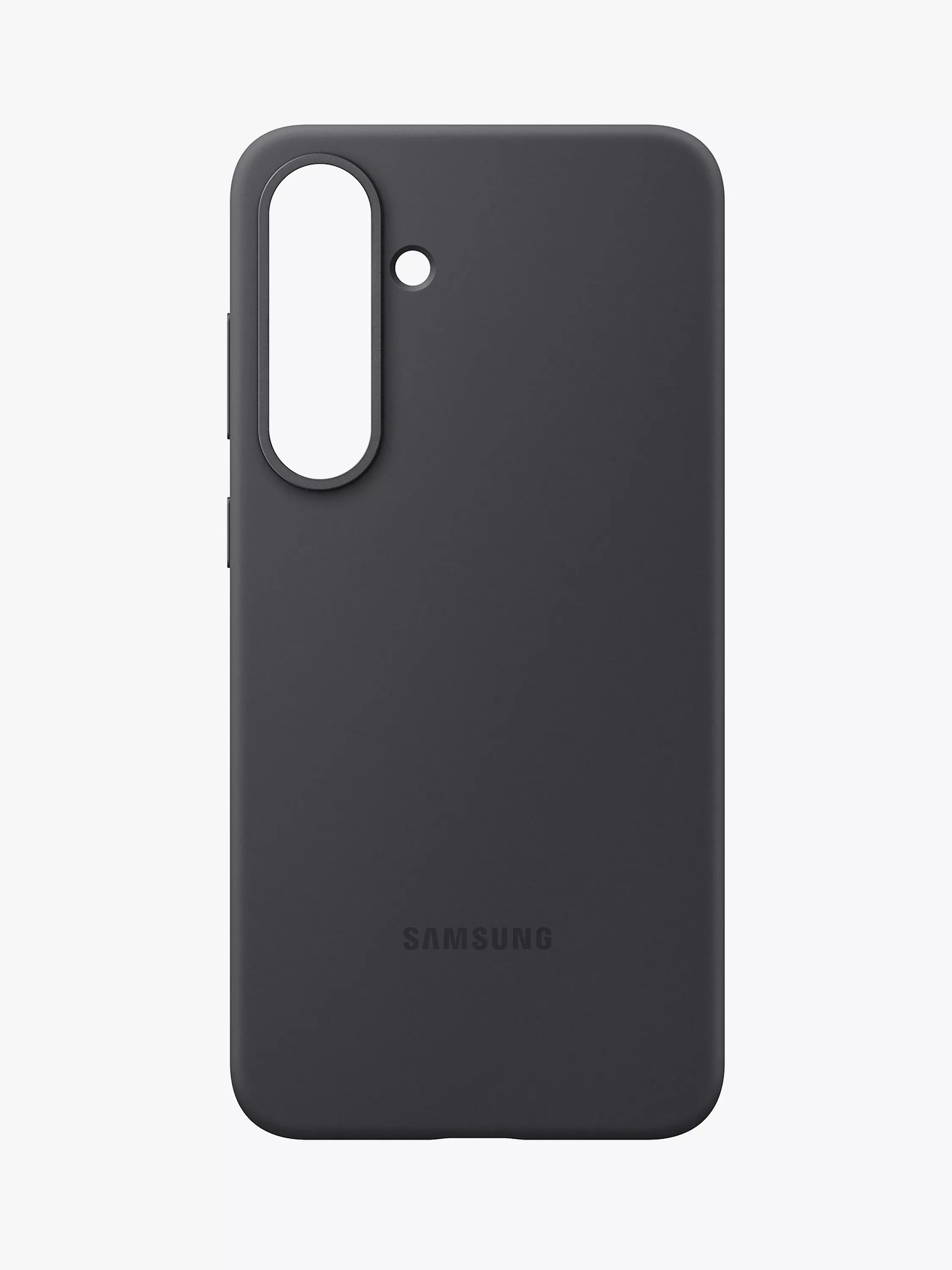 Samsung Galaxy S25+ silicone case in black, UK version