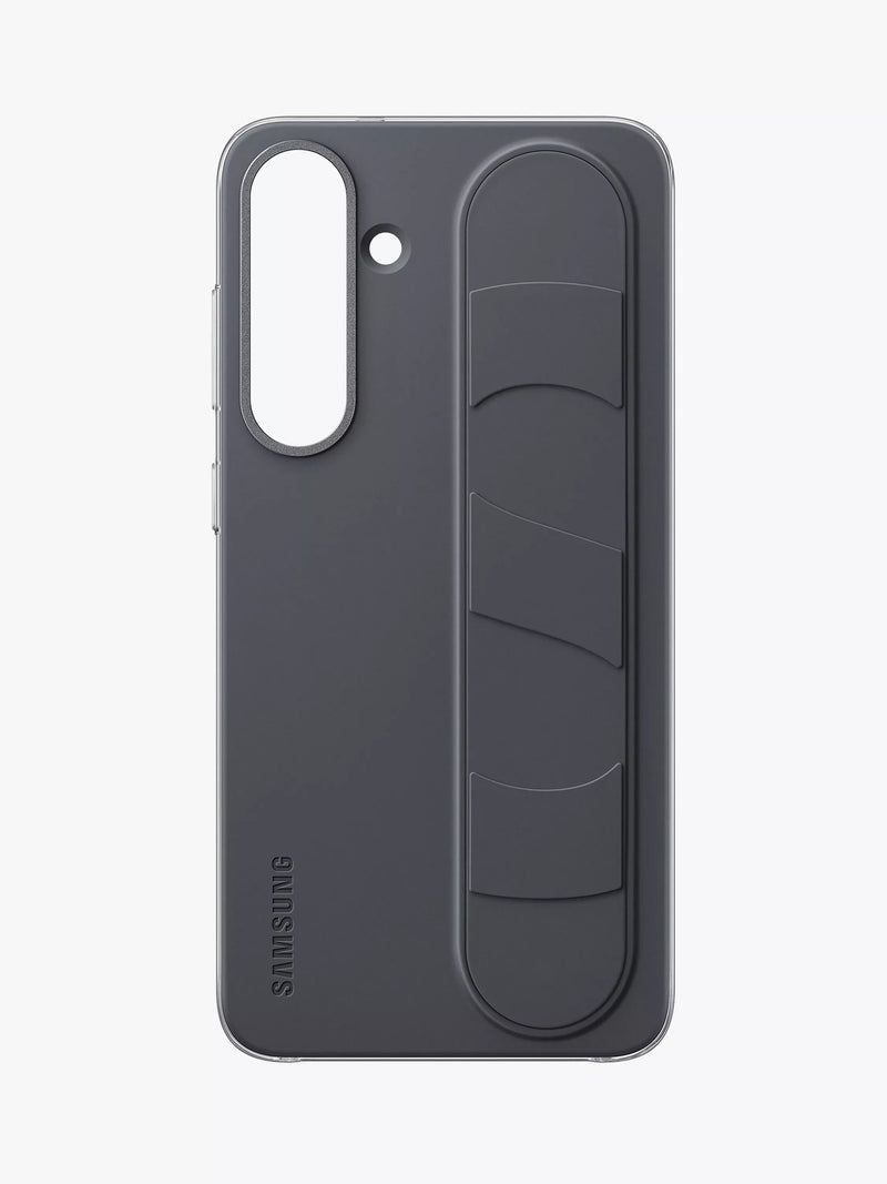 Samsung silicone grip phone case with stand Black, UK version