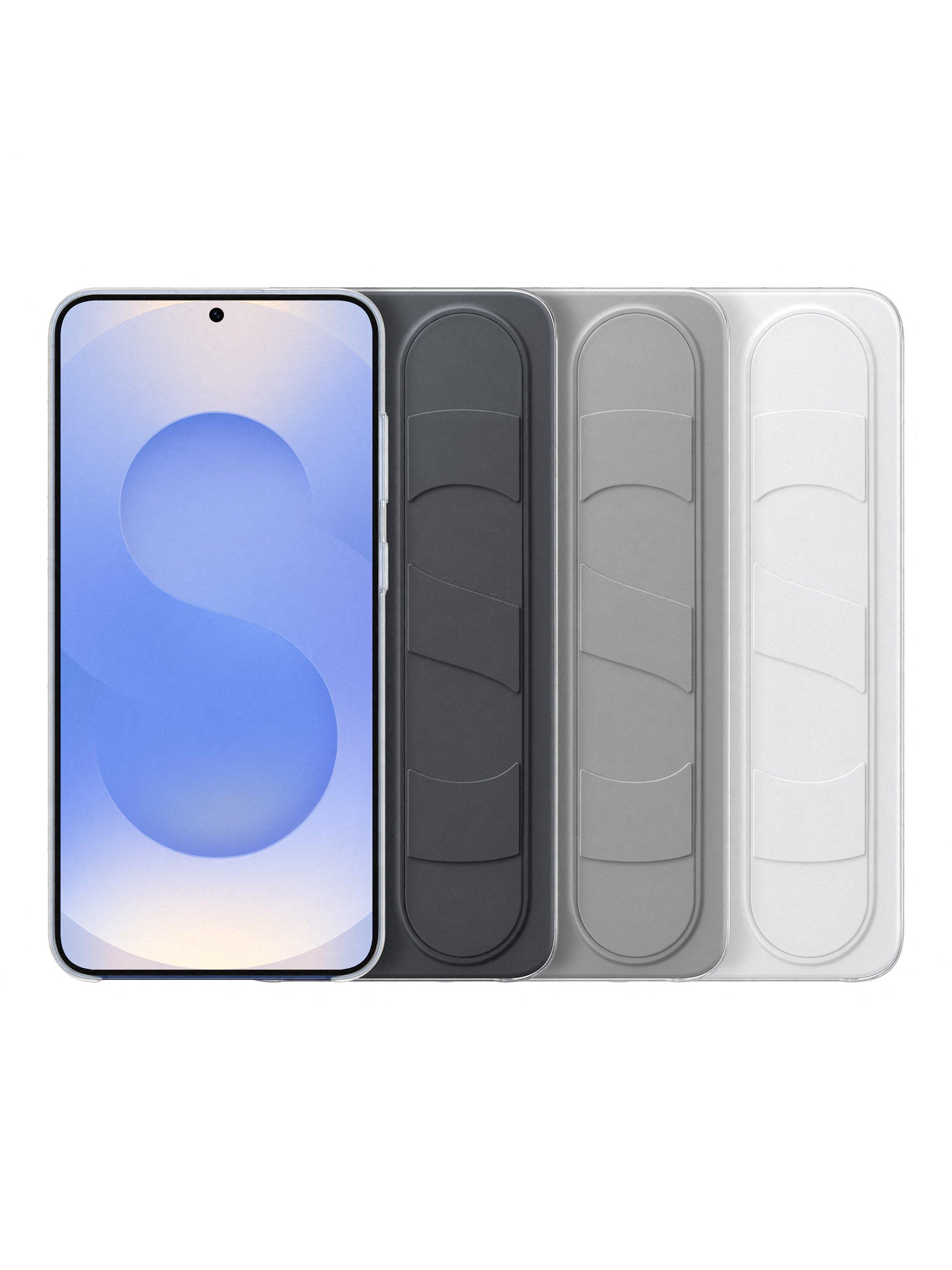 Samsung silicone grip phone case with stand Black, UK version