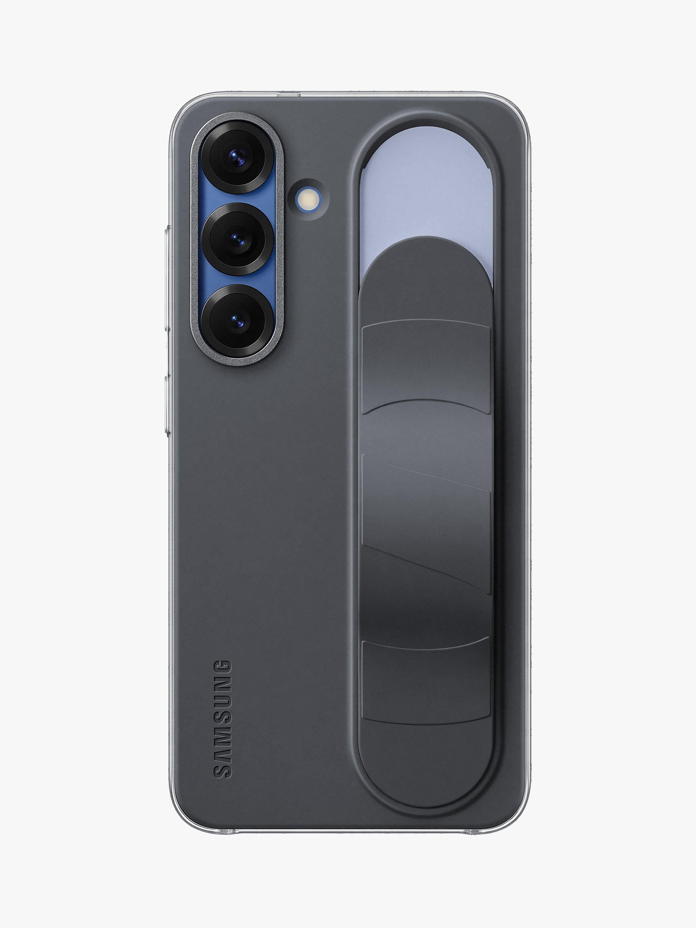 Samsung Galaxy S25 silicone grip case with stand (British brand)