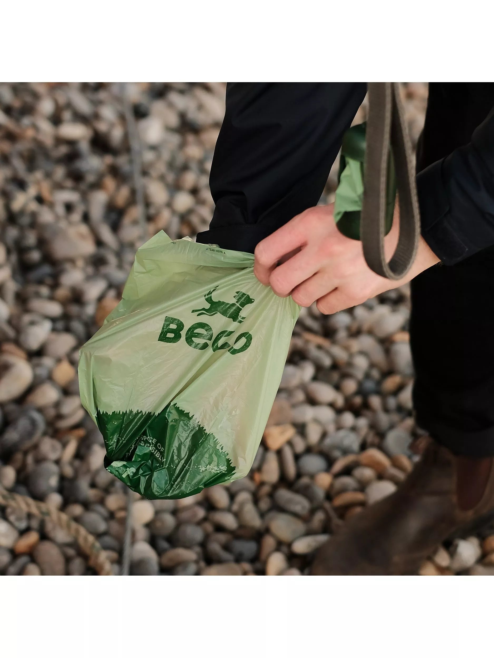 Beco Pets mint scented dog poop bags pack of 270 - British product