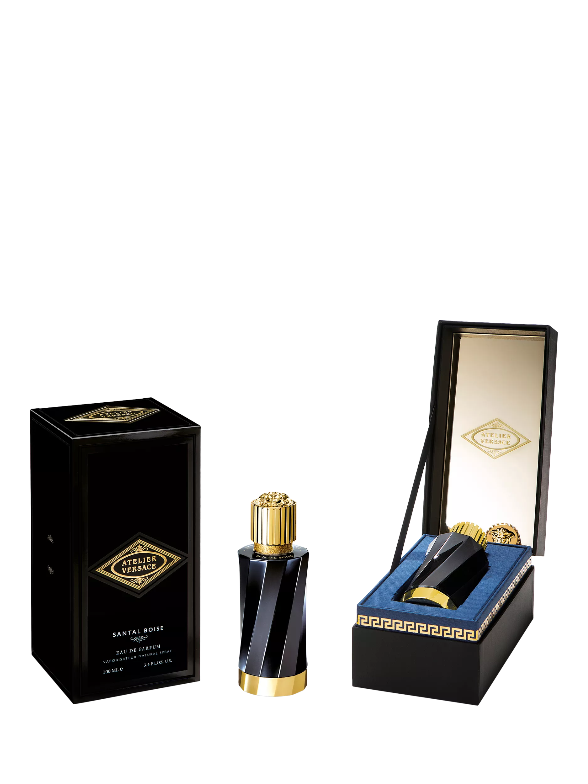 Versace Eau de Parfum Santal Boise 100ml, imported from the UK