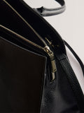 Ted Baker Rosane medium tote bag in black leather (British brand)