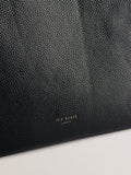 Ted Baker Rosane medium tote bag in black leather (British brand)