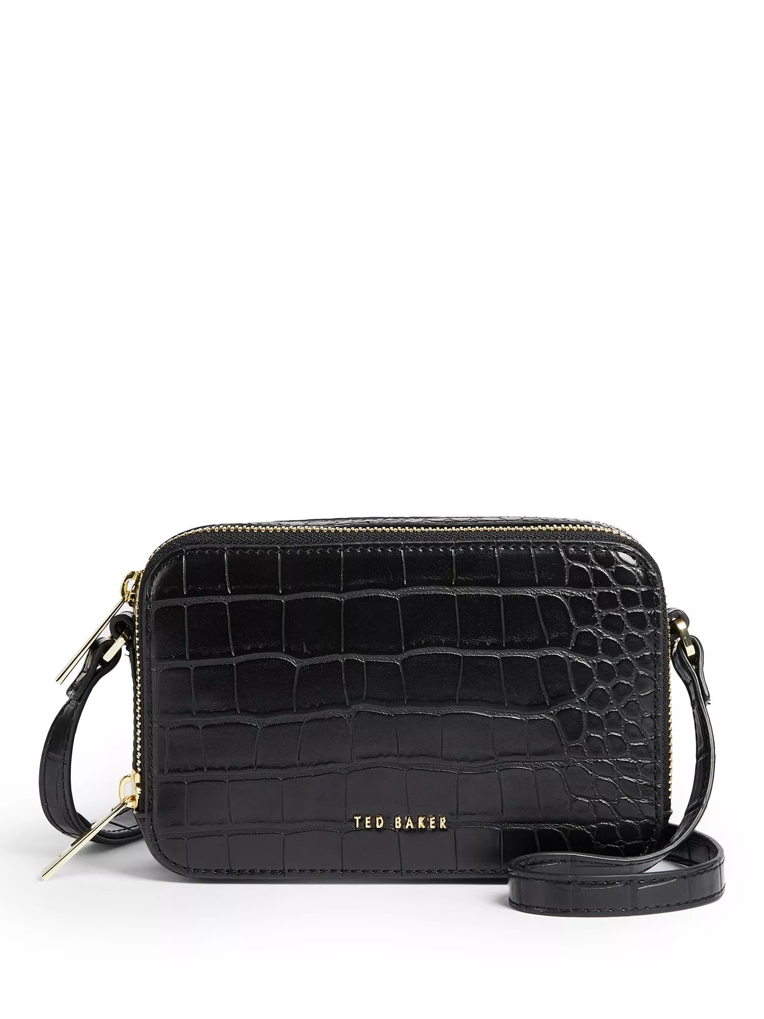Ted Baker Stina double zip camera bag black - British product