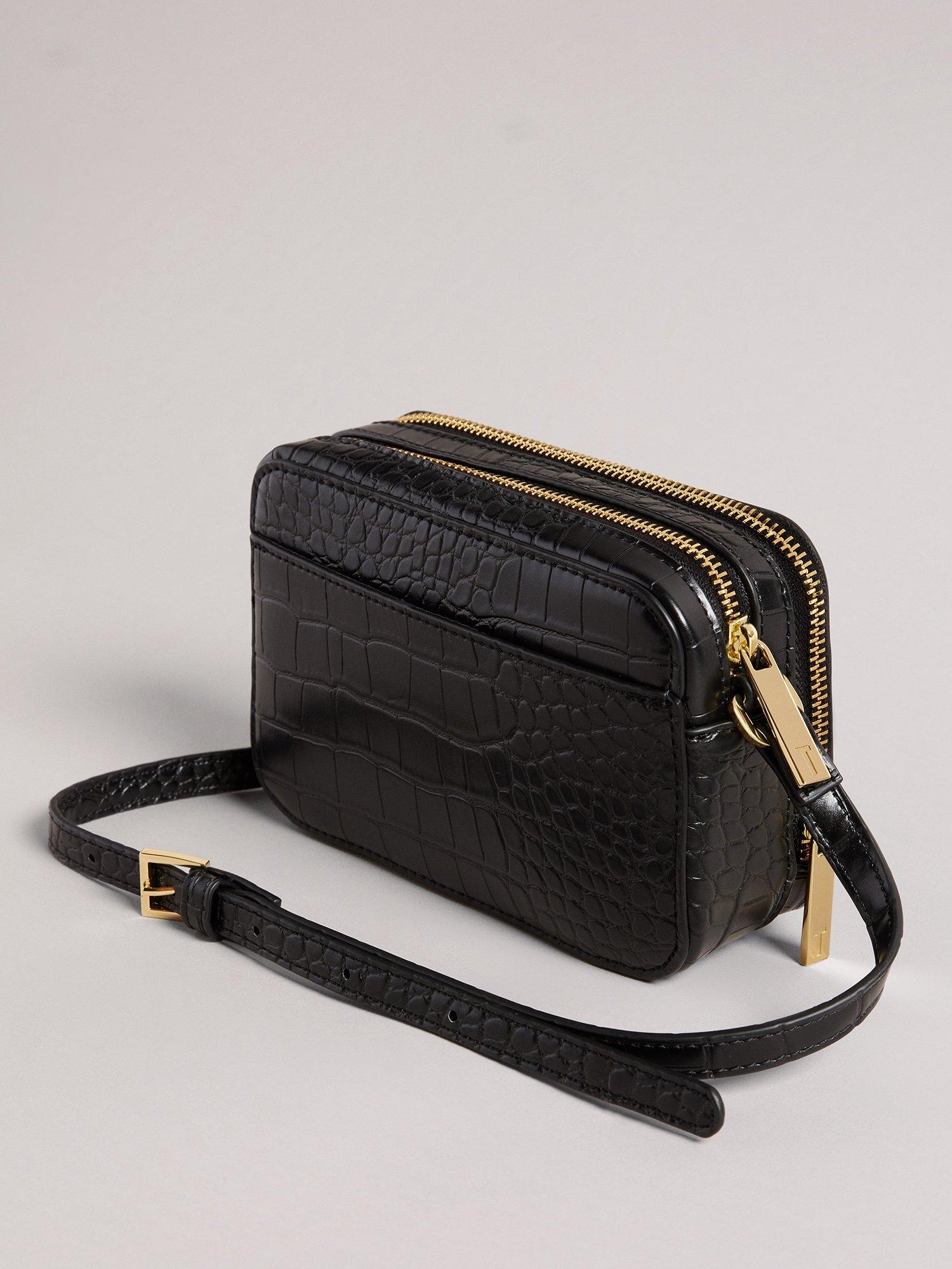Ted Baker Stina double zip camera bag black - British product