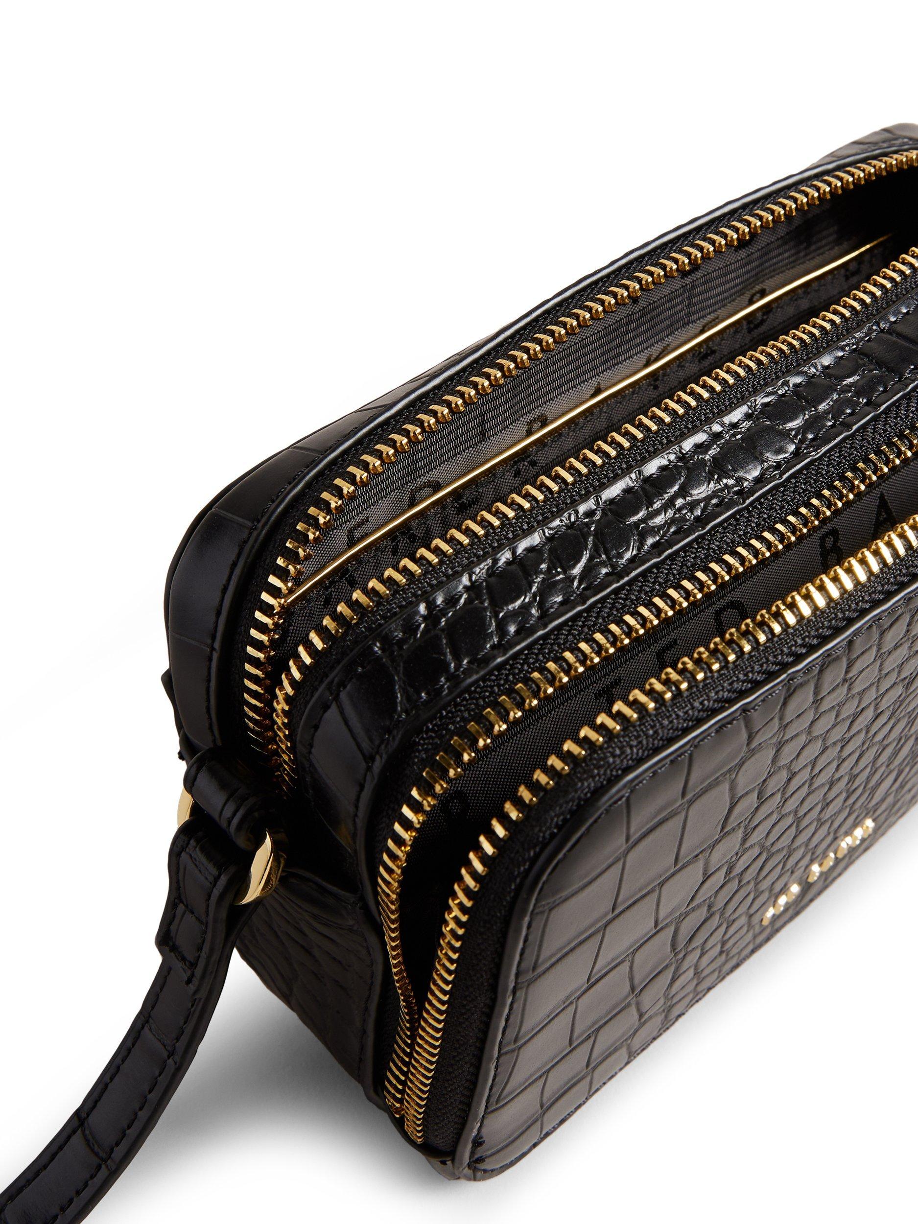 Ted Baker Stina double zip camera bag black - British product