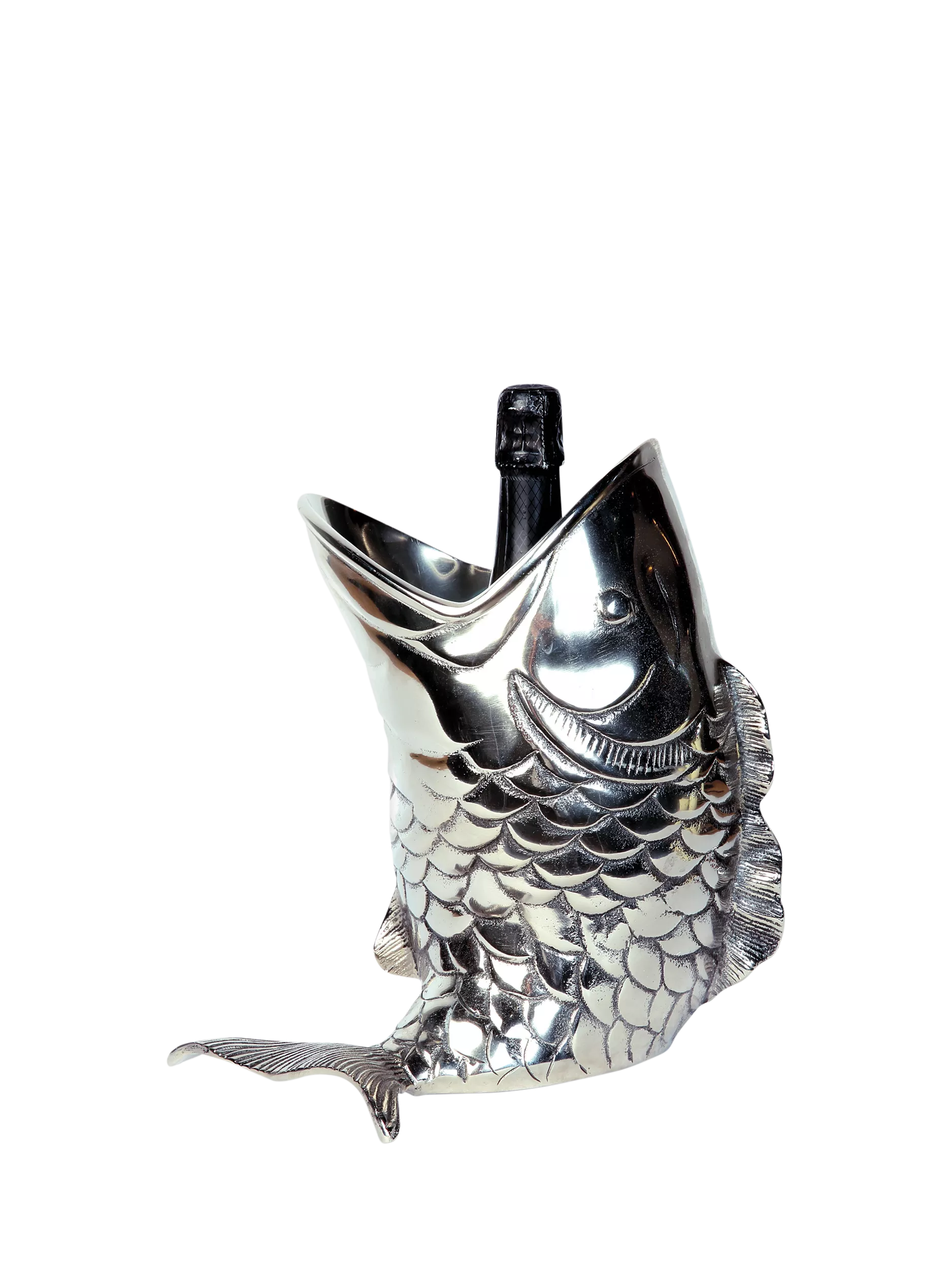 Culinary Concepts aluminium fish bottle holder - British product