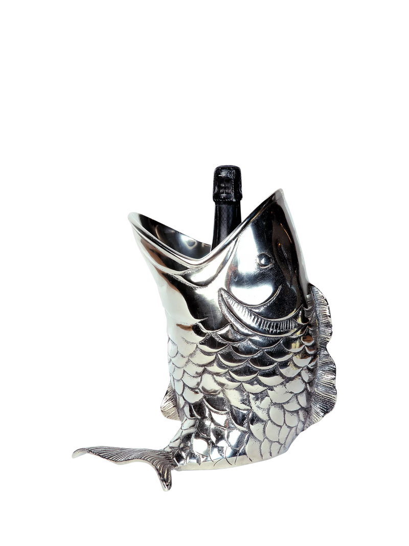 Culinary Concepts aluminium fish bottle holder - British product