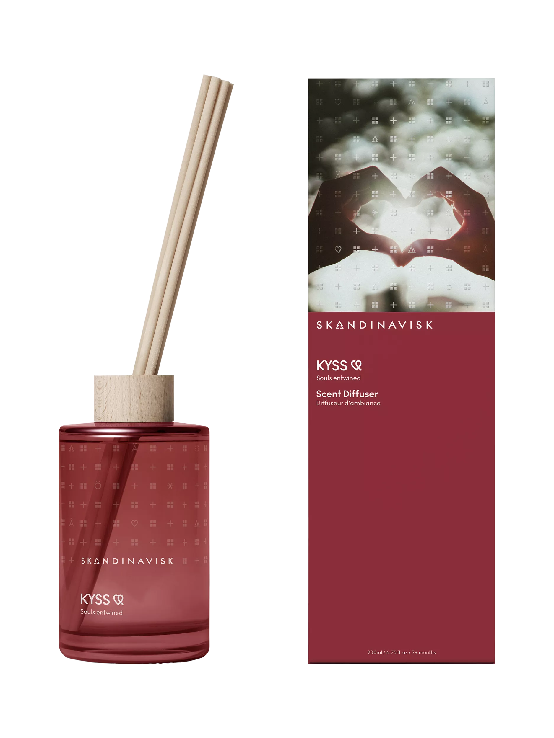 SKANDINAVISK Kyss reed diffuser 200ml, imported from the UK