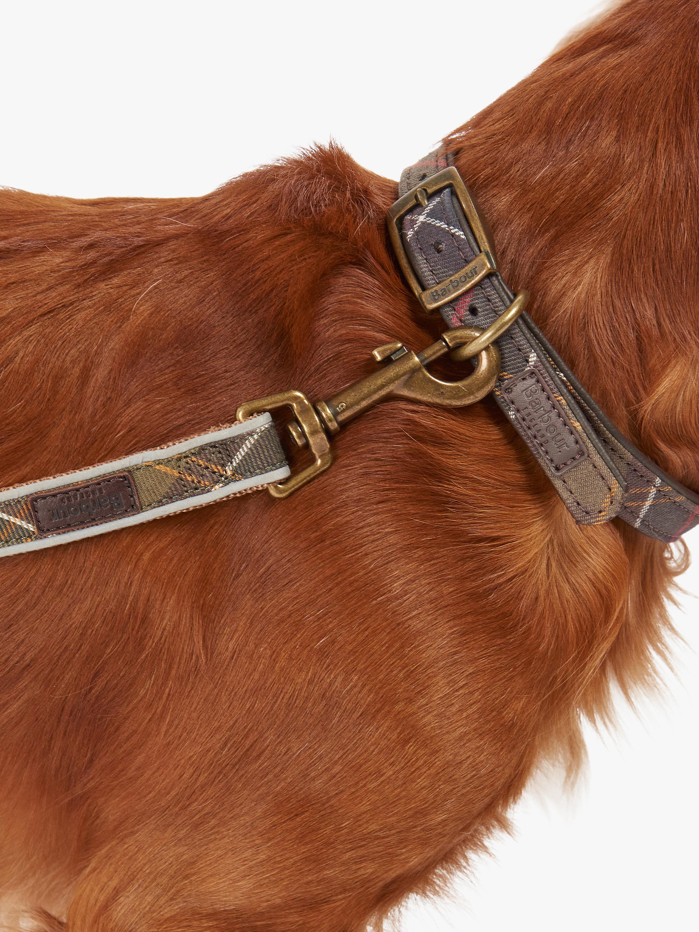 Barbour tartan dog lead 100cm, imported from the UK