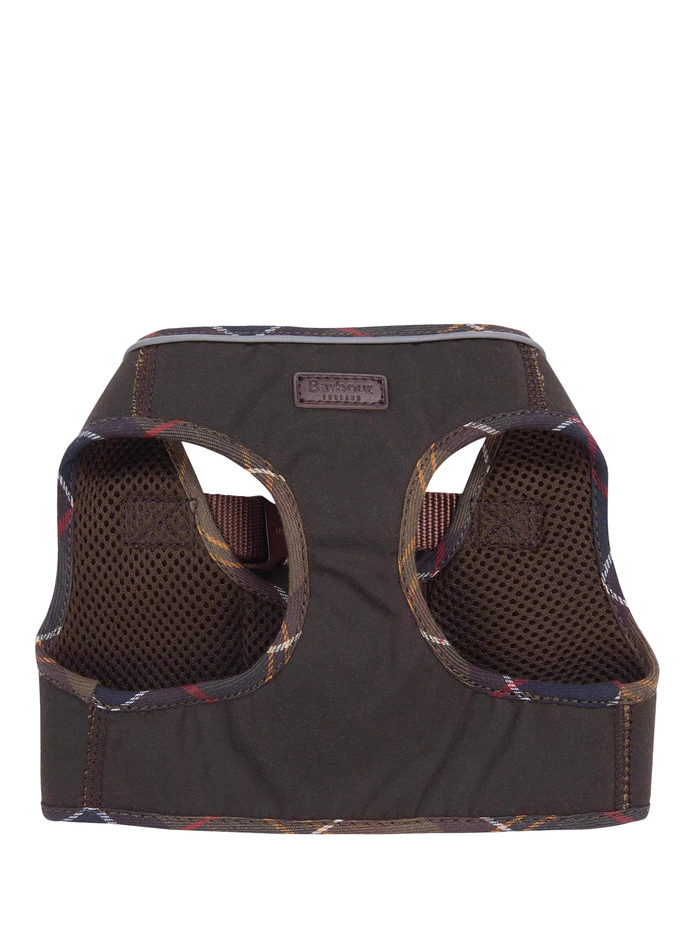 Barbour waxed cotton step in dog harness multi, UK version