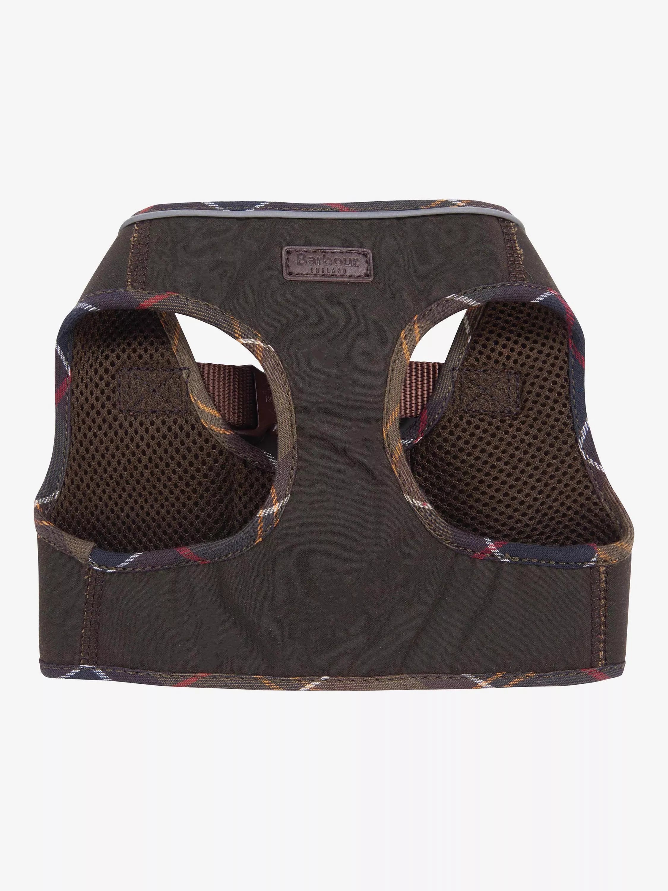 Barbour waxed cotton step-in dog harness small, imported from the UK