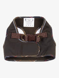 Barbour waxed cotton step-in dog harness small, imported from the UK