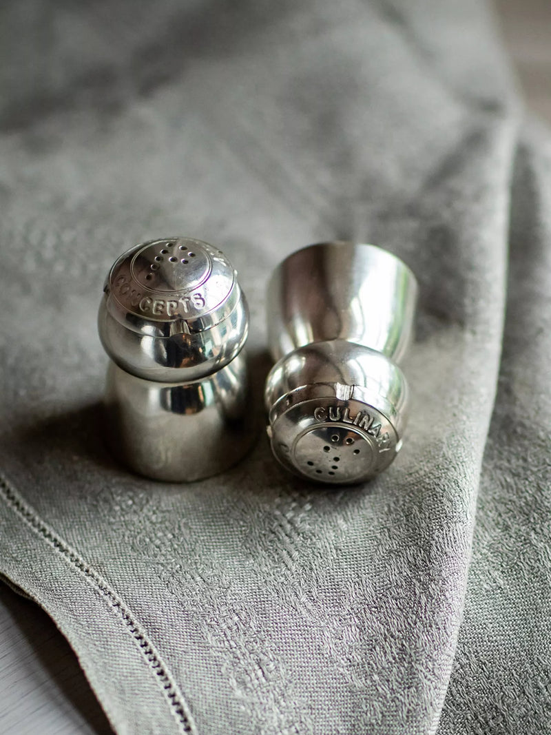 Culinary Concepts champagne cork salt and pepper shaker set (British brand)