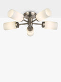 John Lewis Brompton flush ceiling light with five arms H12xW50xD50cm, UK version