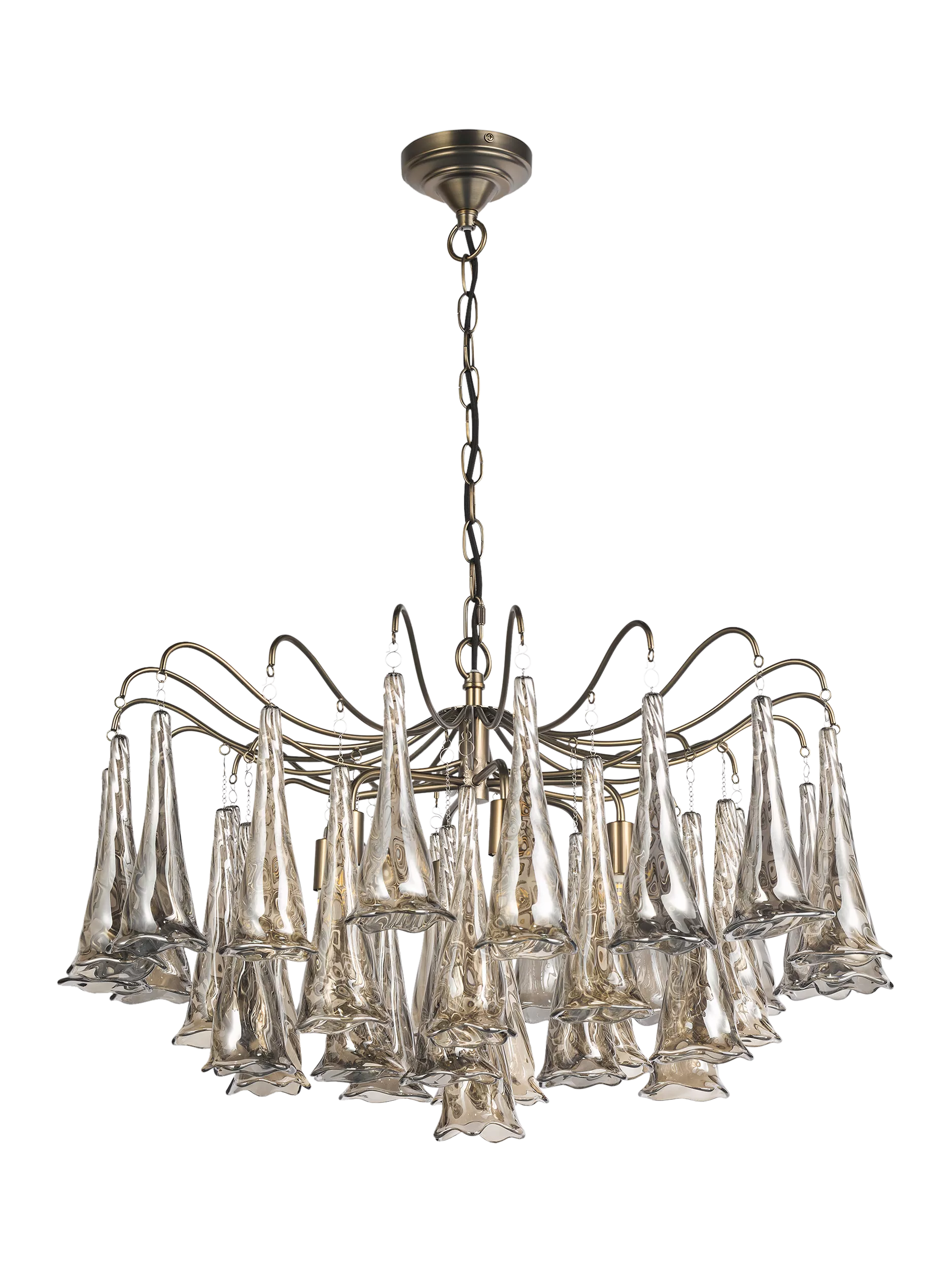John Lewis Beatrix chandelier antique bronze, imported from the UK