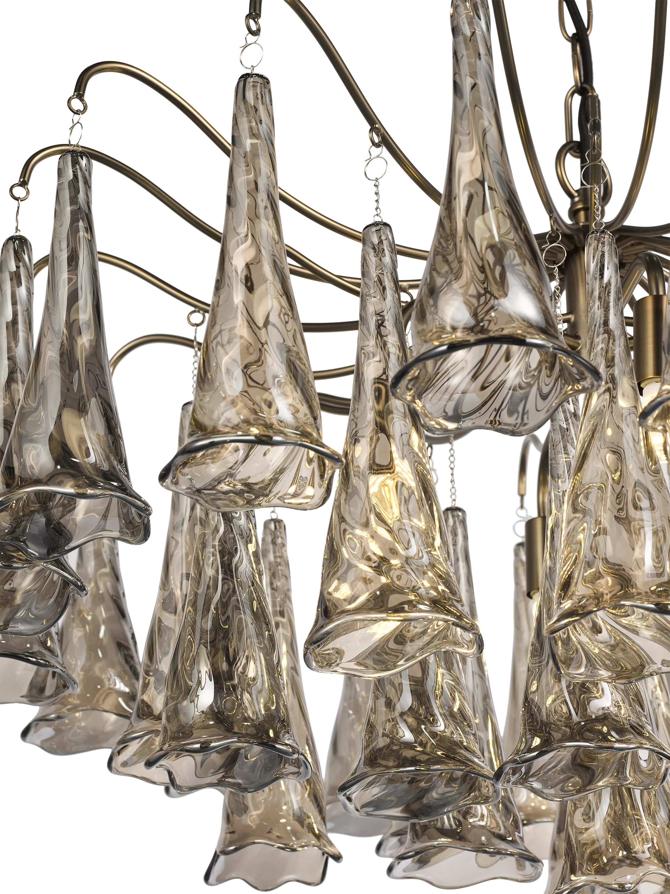 John Lewis Beatrix chandelier antique bronze, imported from the UK