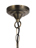 John Lewis Beatrix chandelier antique bronze, imported from the UK