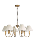 John Lewis ceiling light six-arm candelabra - British product
