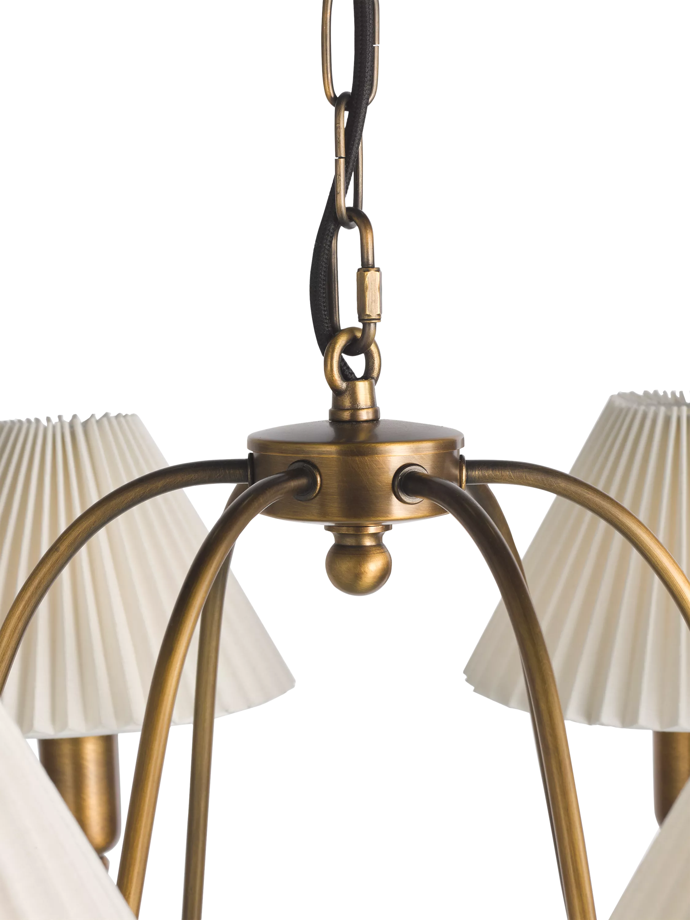John Lewis ceiling light six-arm candelabra - British product
